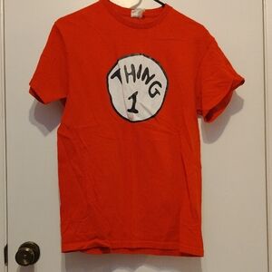 Red Thing 1 T-Shirt. Size Small.